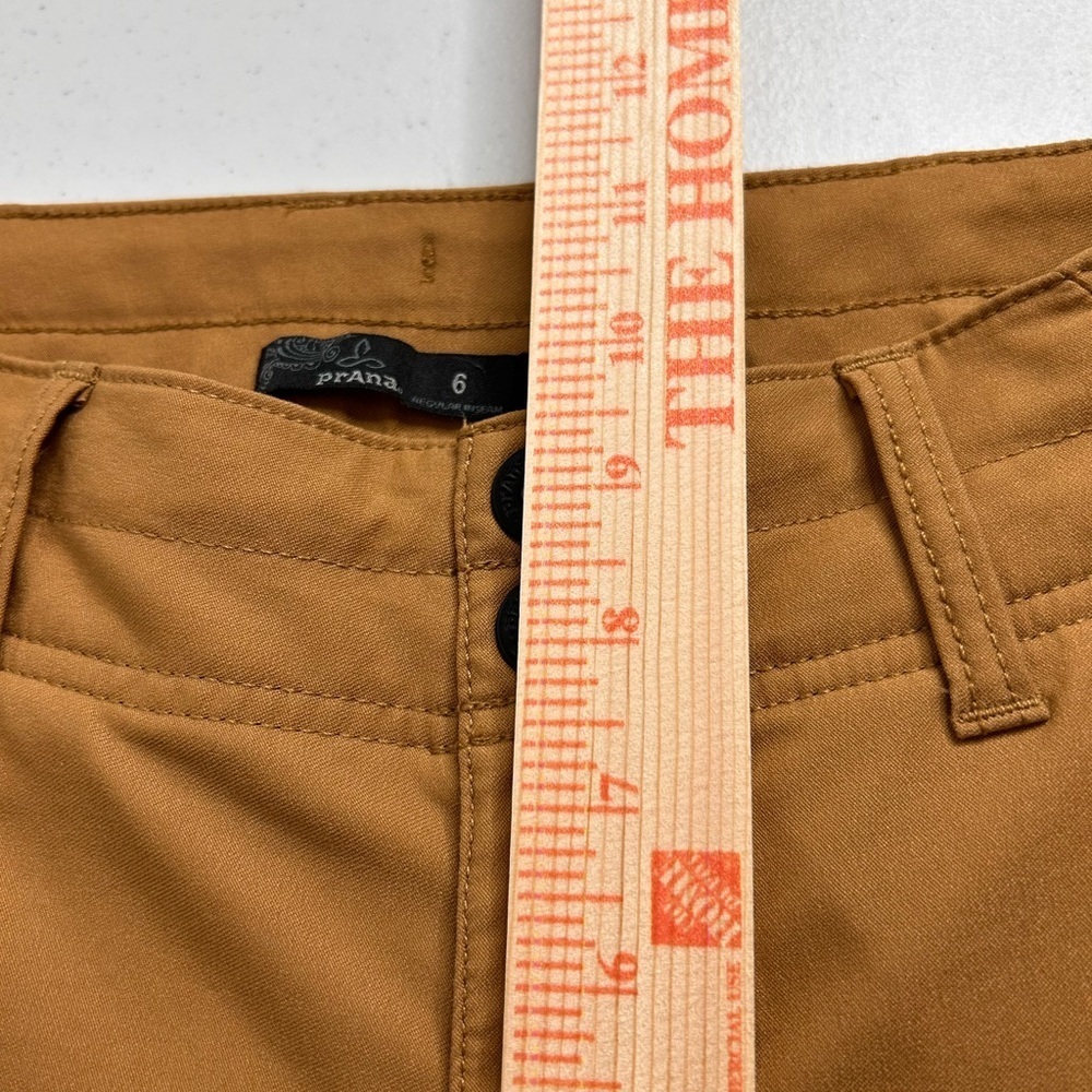 Prana Alana Pant Women’s Sz 6 UPF 50 Convertible Hiking Outdoors Earthy Granola - Picture 11 of 15